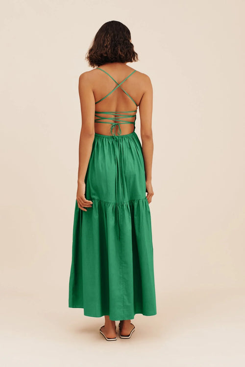 Green Dori Maxi Dress