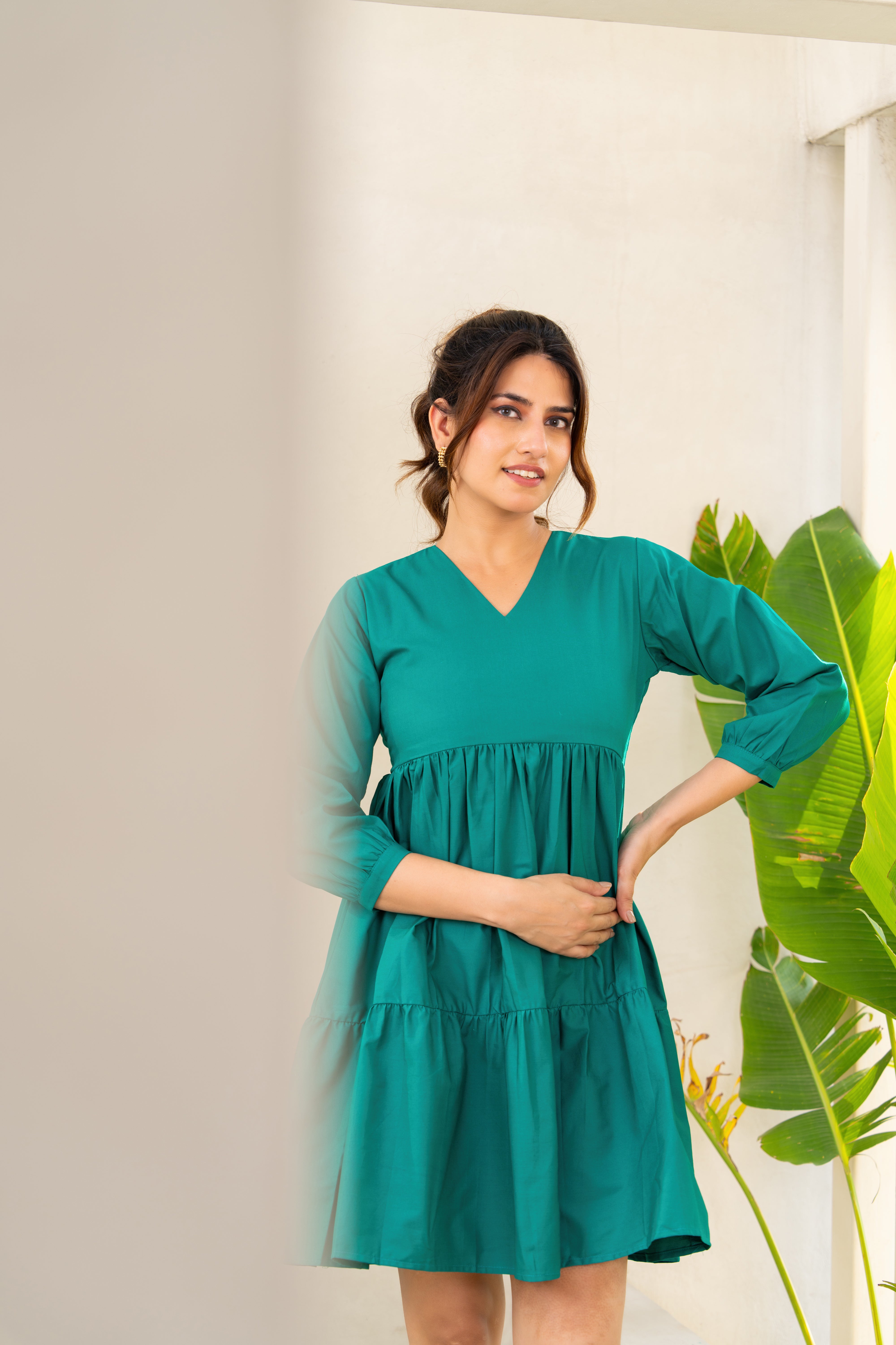 Cleo Green Dress