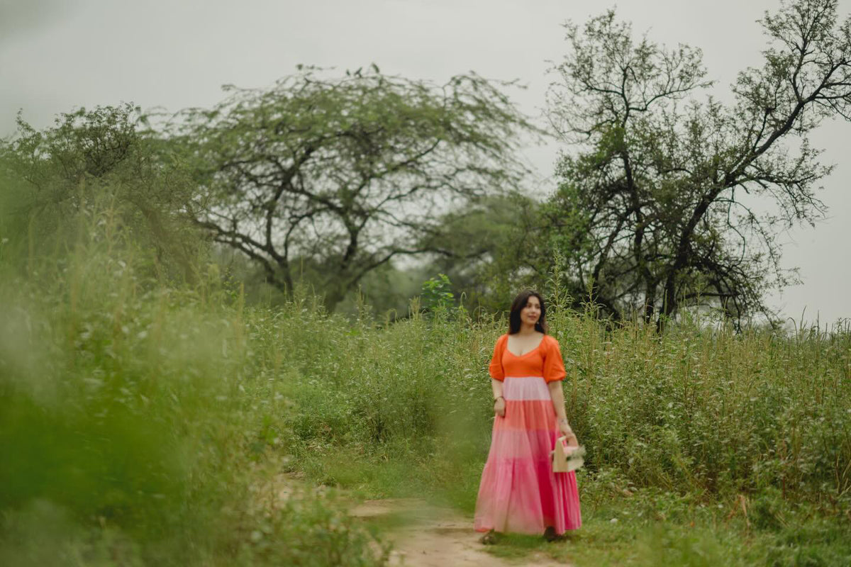 Rainbow Maxi dress