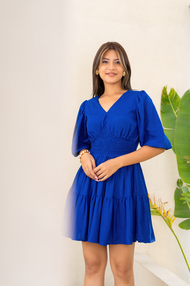 Natalia Royal Blue Dress