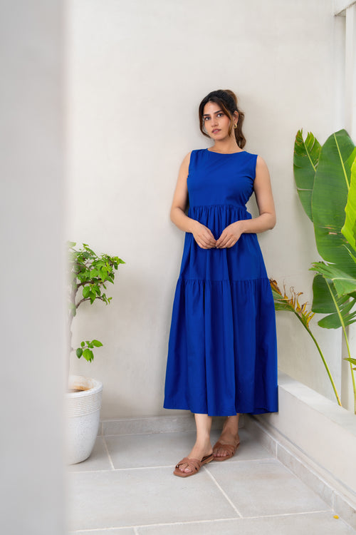 Royal Blue Summer Maxi