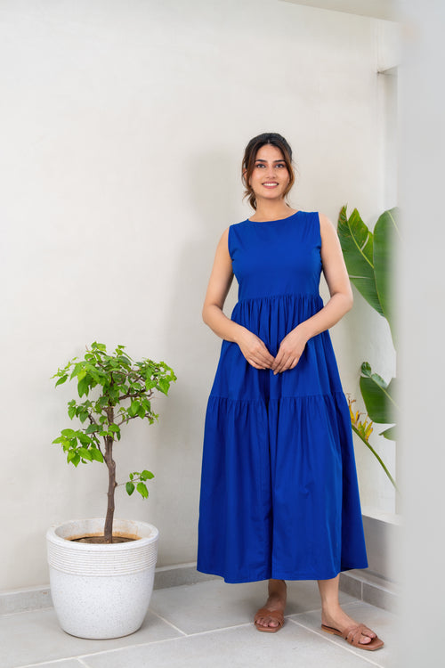 Royal Blue Summer Maxi