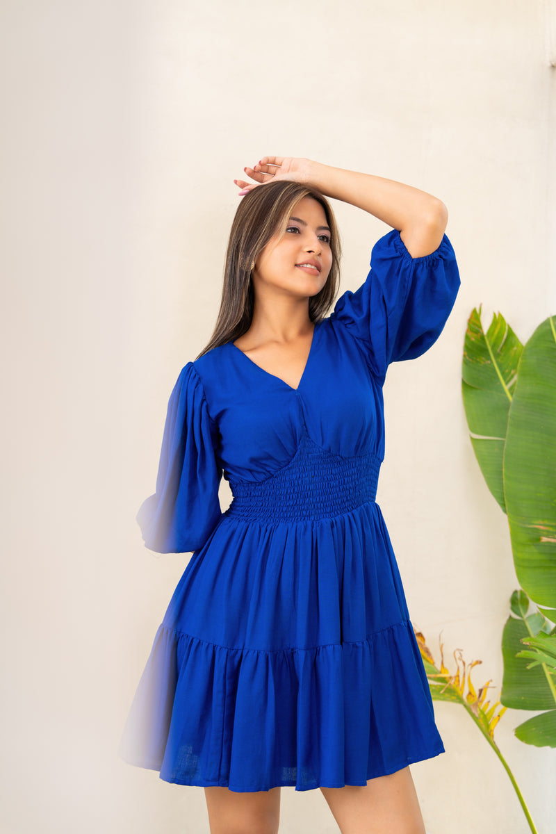 Natalia Royal Blue Dress