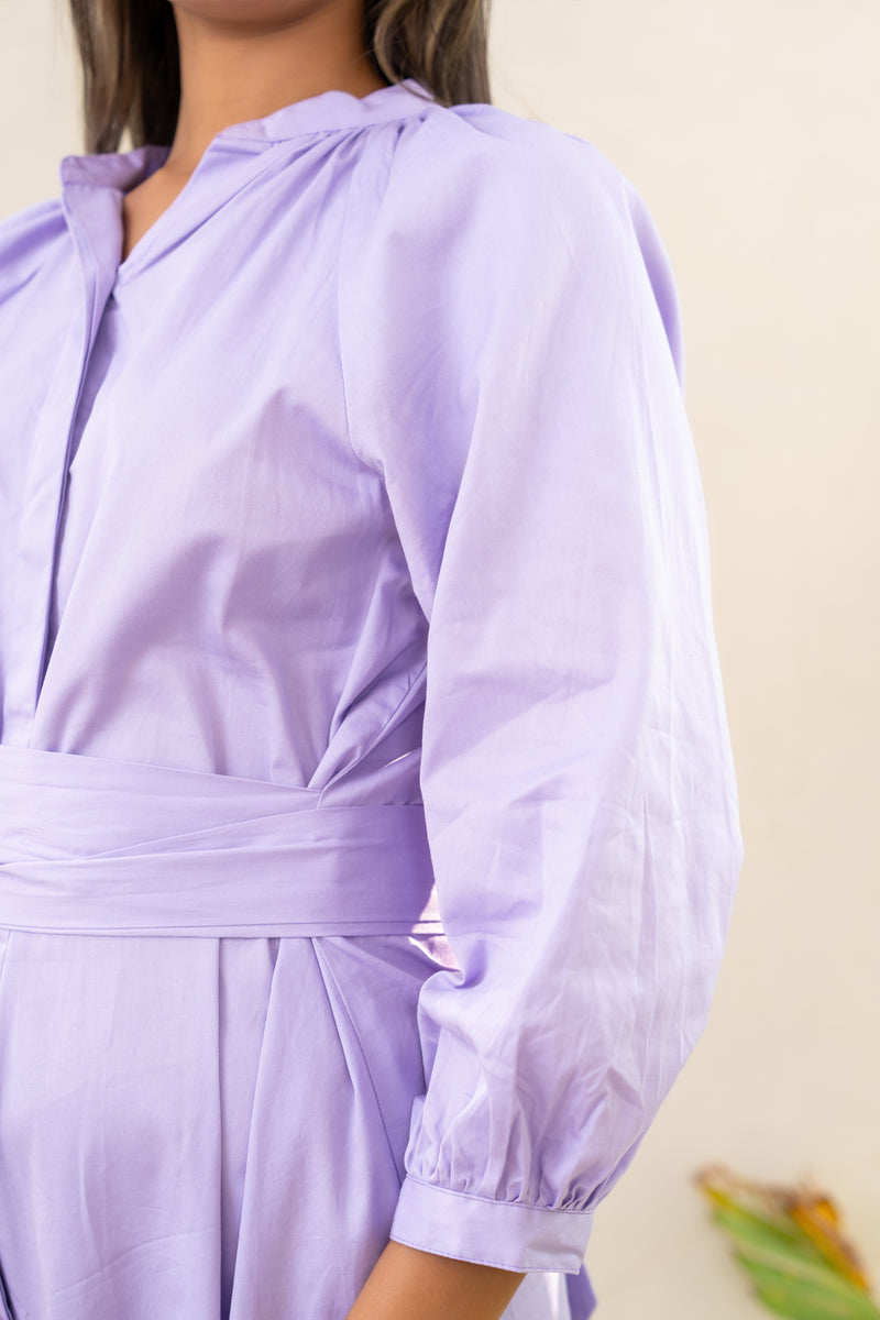 Lavender Cotton Maxi