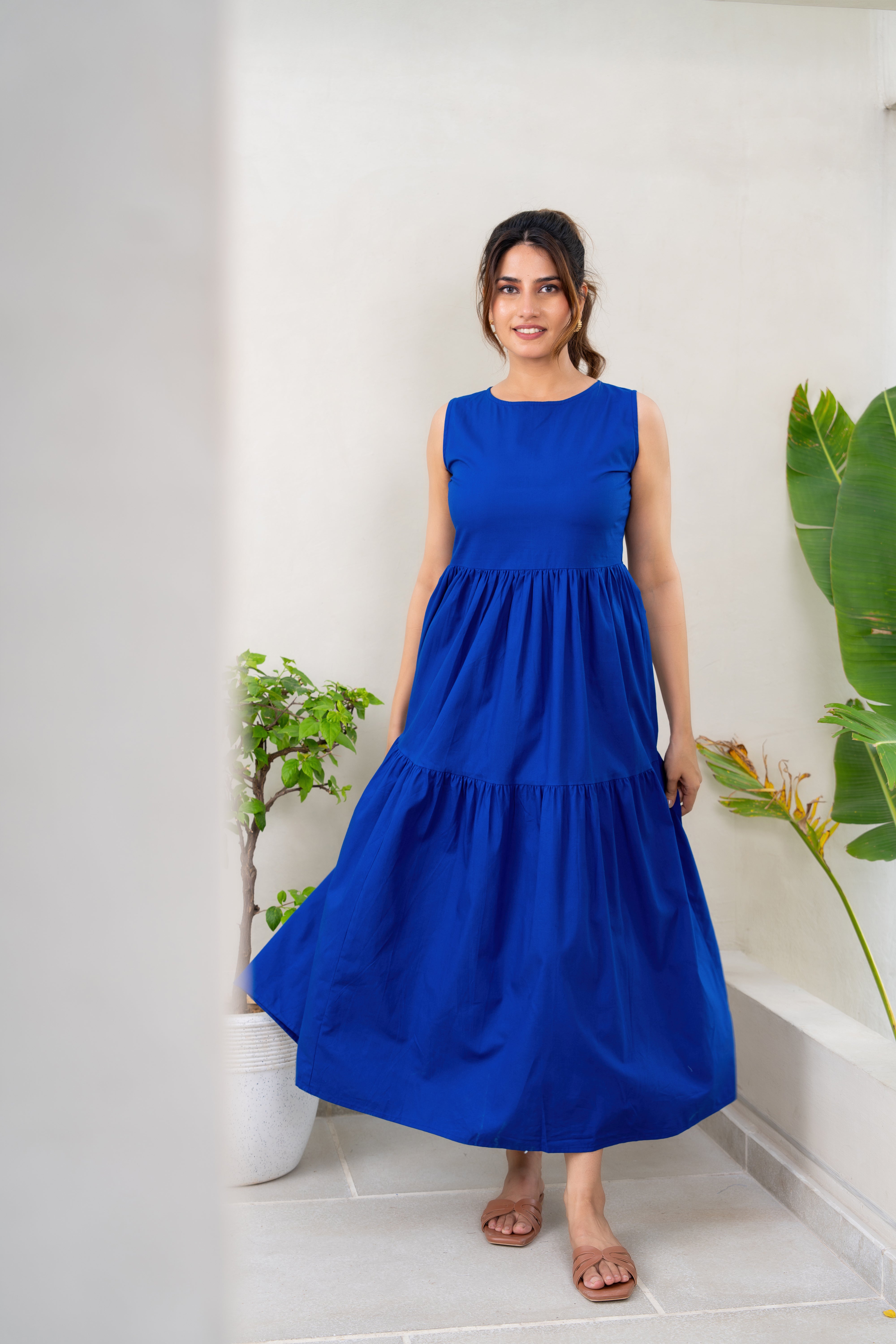 Royal Blue Summer Maxi