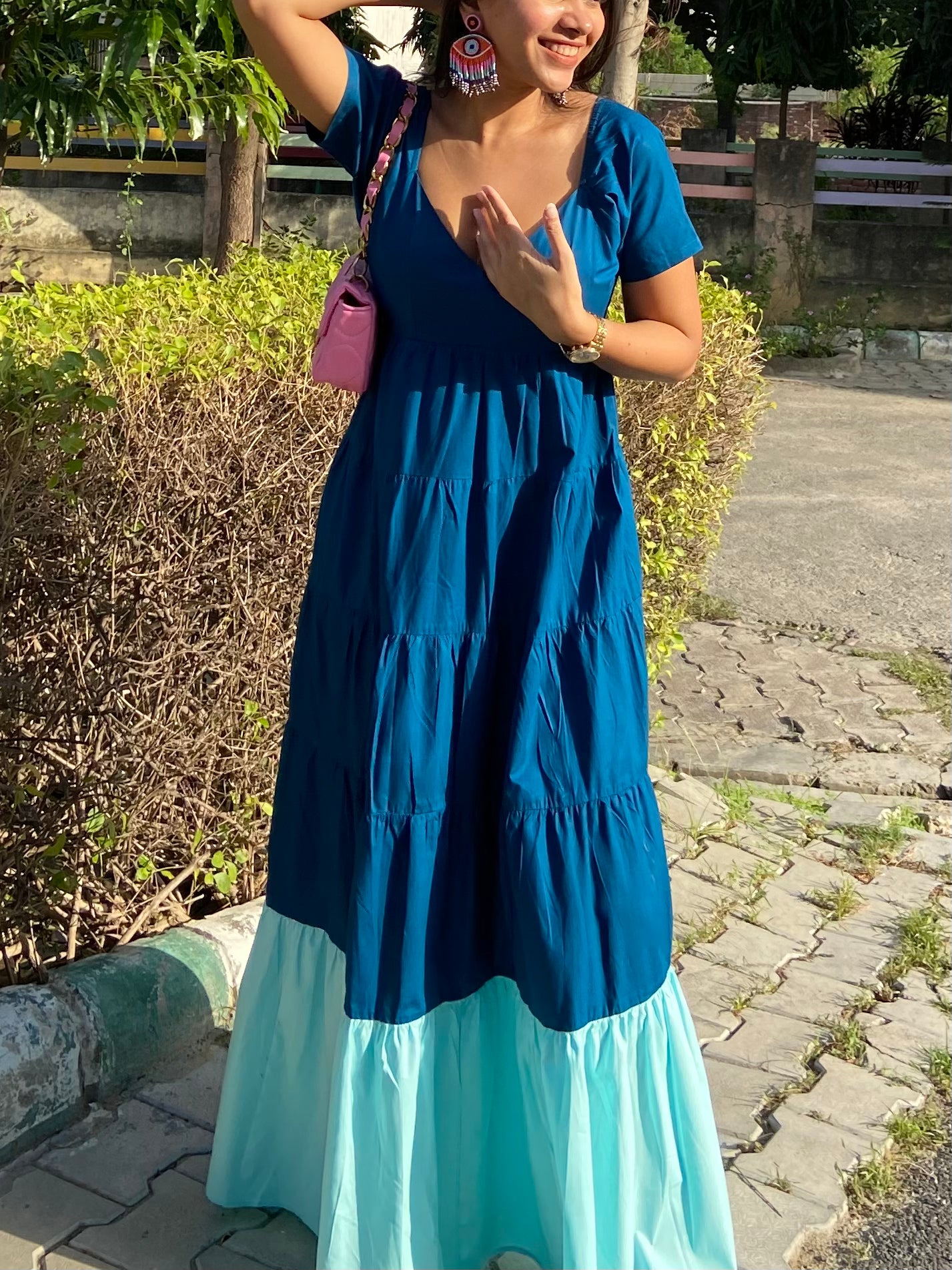 Ocean Breeze Maxi Dress- Labelbyanuja