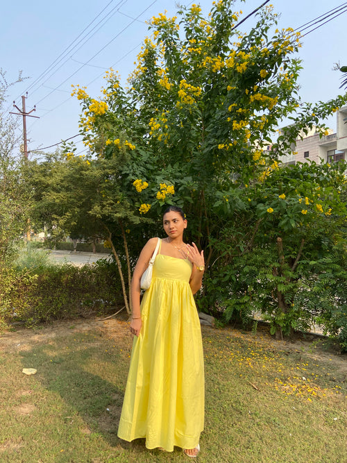 Sunbeam Yellow Dress