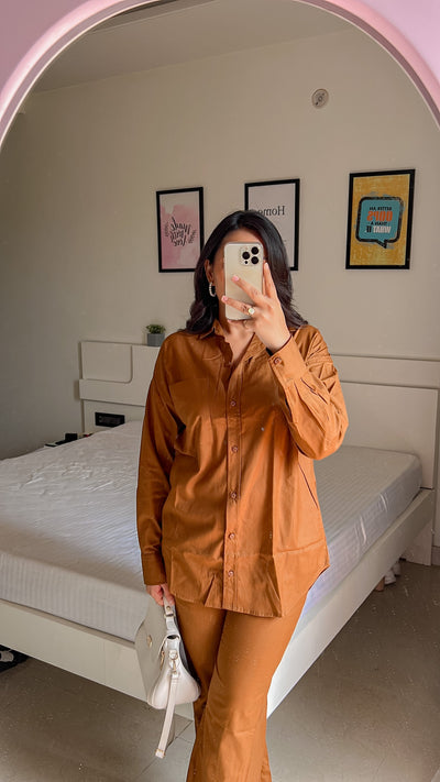 Brown full co-ord set