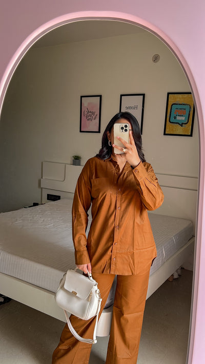 Brown full co-ord set