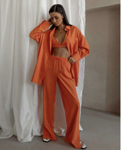 Candy orange Full co-ord set