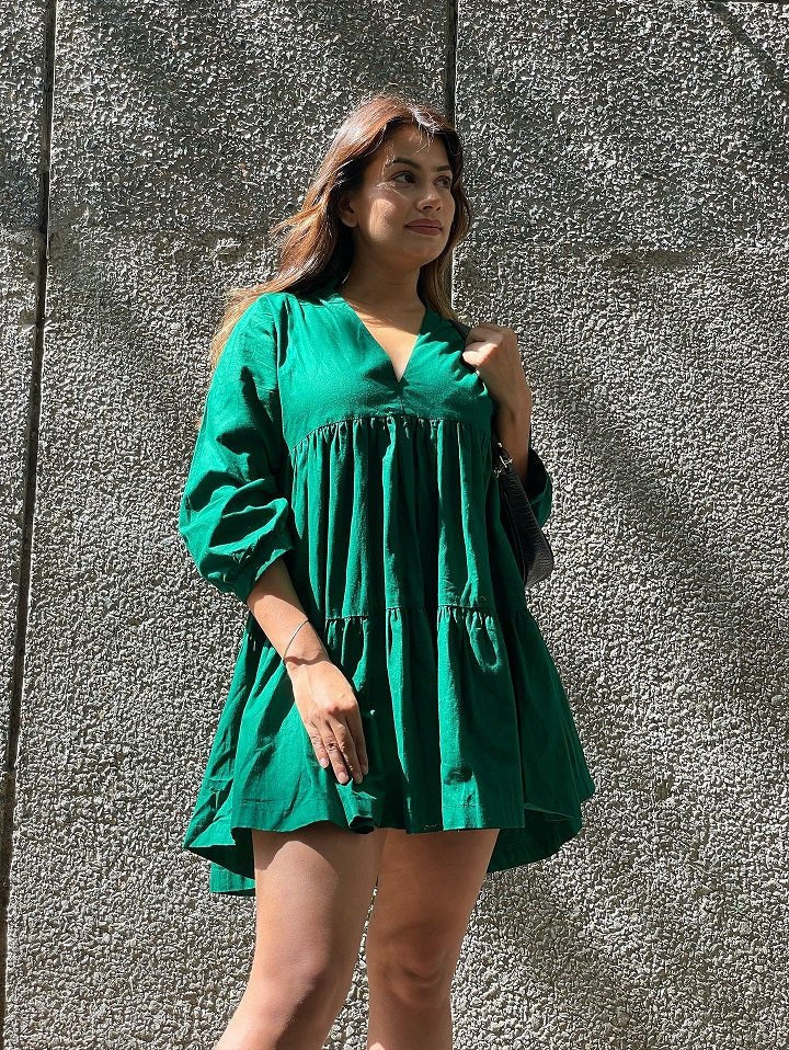 Cleo Green Dress - Labelbyanuja