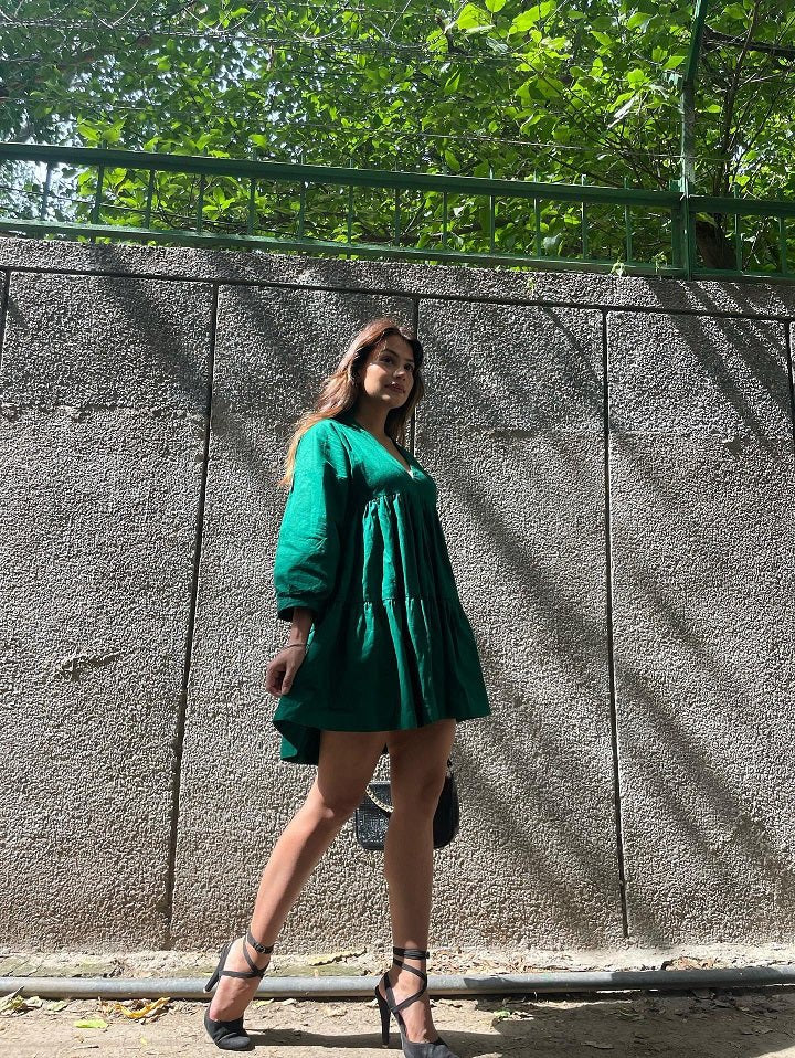 Cleo Green Dress - Labelbyanuja