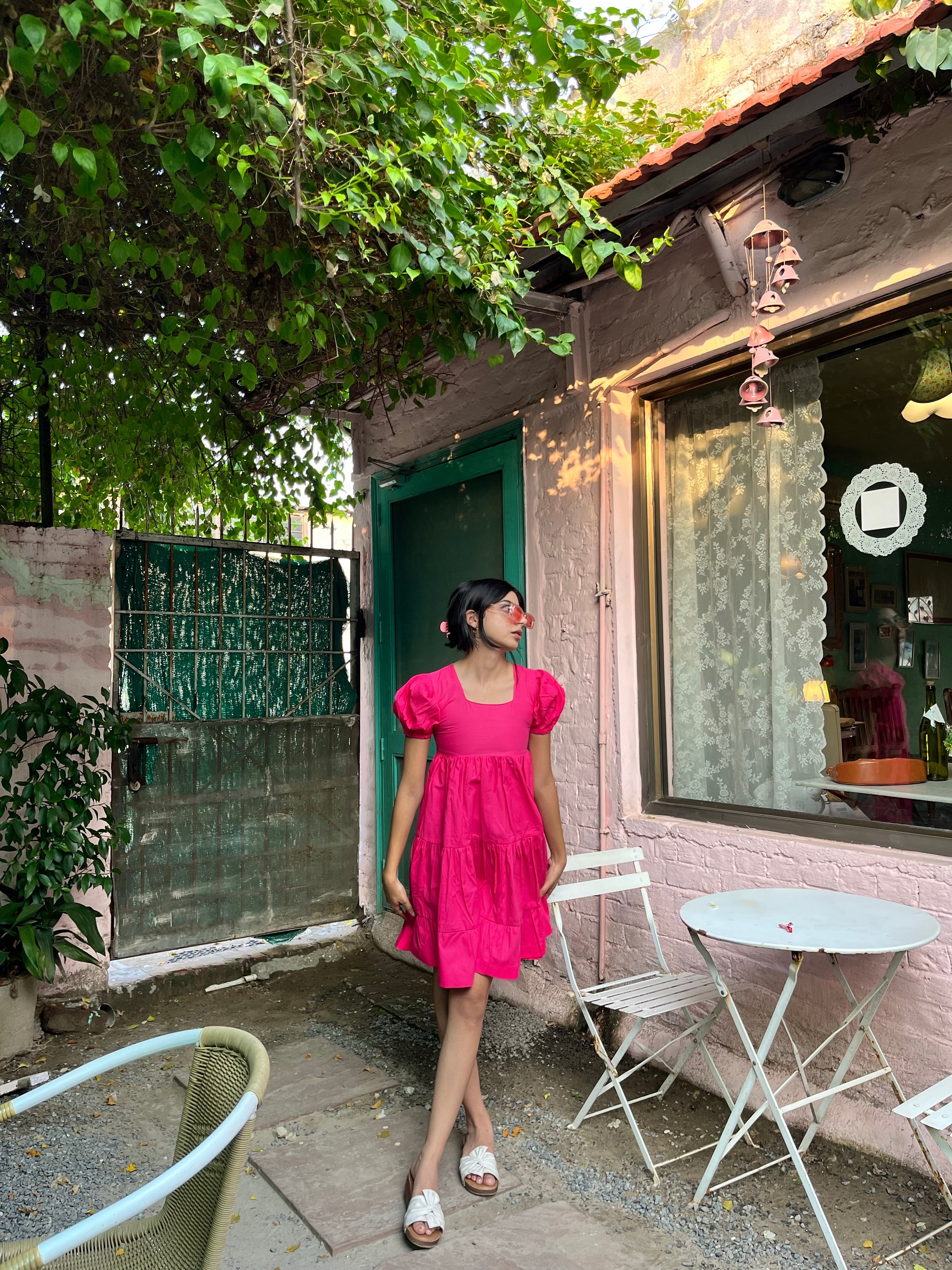 Hot Pink Twirkie dress - Labelbyanuja