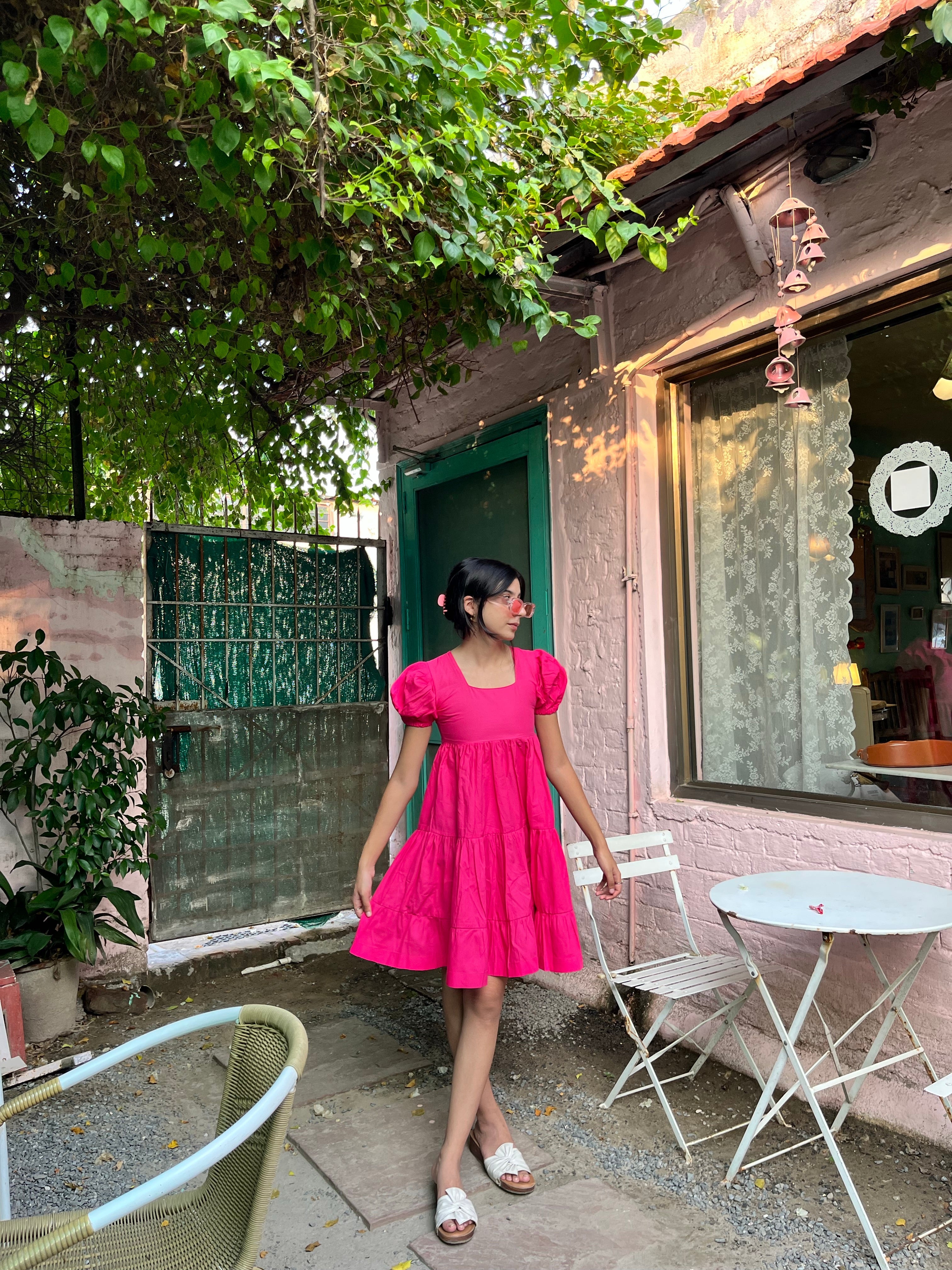 Hot Pink Twirkie dress - Labelbyanuja